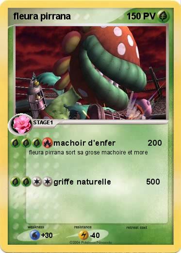 Pokemon fleura pirrana