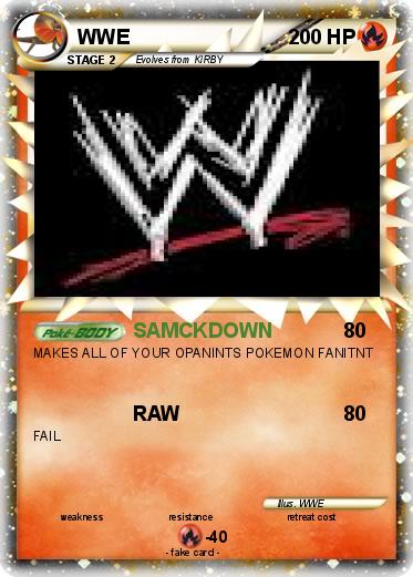 Pokemon WWE
