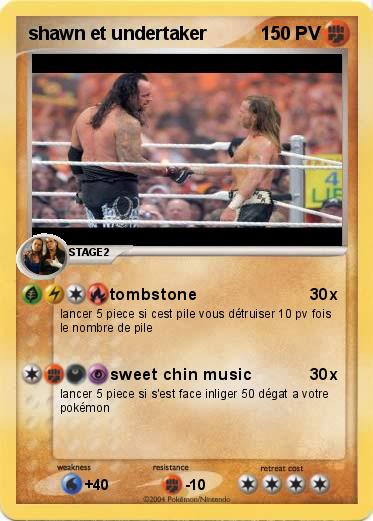 Pokemon shawn et undertaker