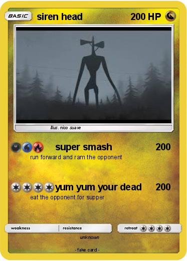 Pokemon siren head
