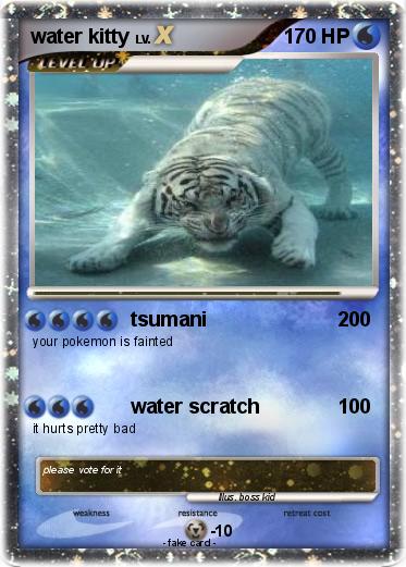 Pokemon water kitty