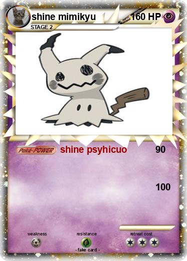 Pokemon shine mimikyu