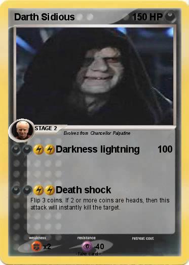 Pokemon Darth Sidious