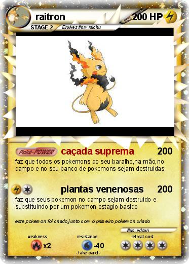 Pokemon raitron