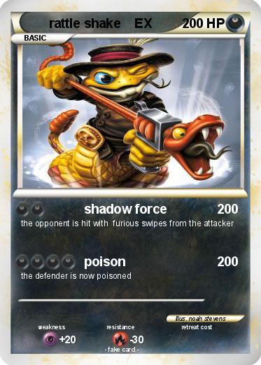 Pokemon rattle shake    EX