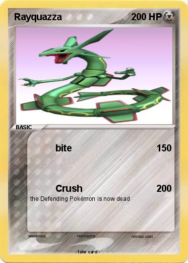 Pokemon Rayquazza