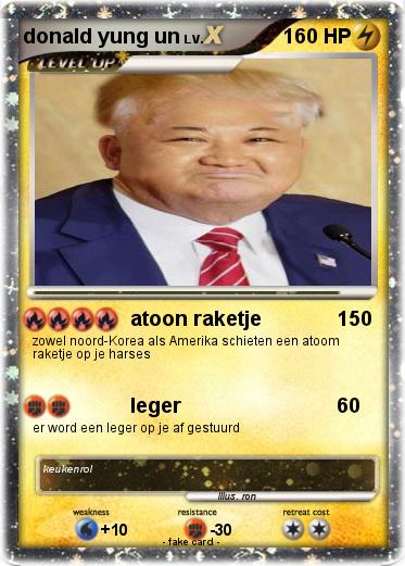 Pokemon donald yung un
