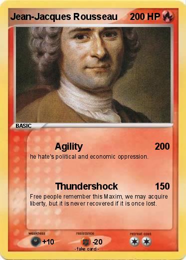 Pokemon Jean-Jacques Rousseau