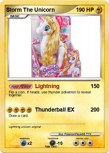Pokemon Storm The Unicorn
