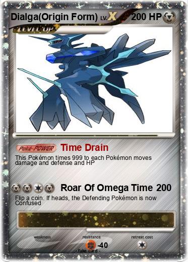 Pokemon Dialga(Origin Form)
