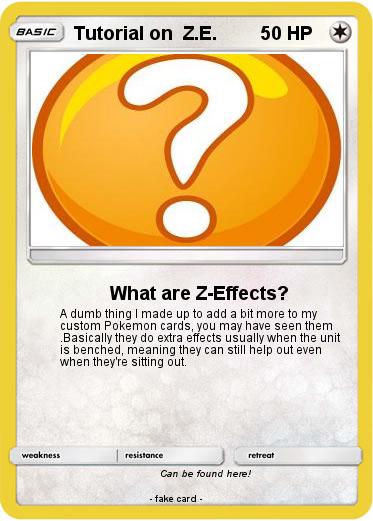 Pokemon Tutorial on  Z.E.
