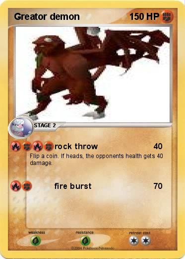 Pokemon Greator demon
