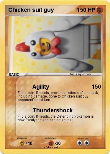 Pokemon Chicken suit guy