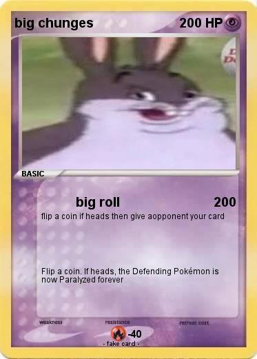 Pokemon big chunges