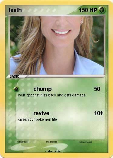 Pokemon teeth