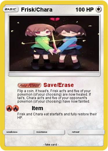 Pokemon Frisk/Chara