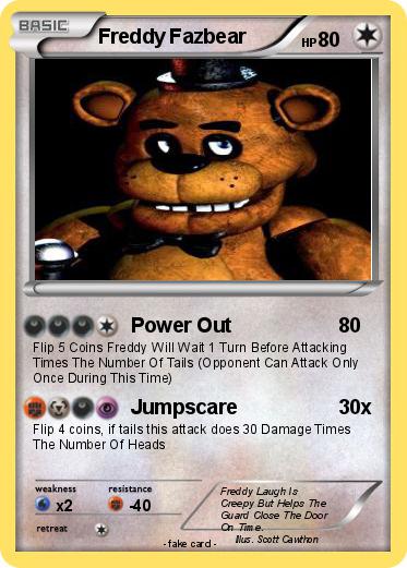 Pokemon Freddy Fazbear