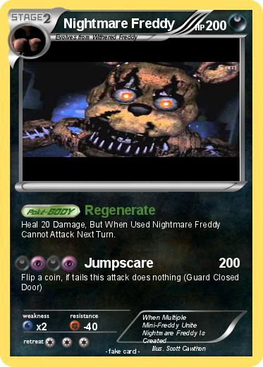 Pokemon Nightmare Freddy