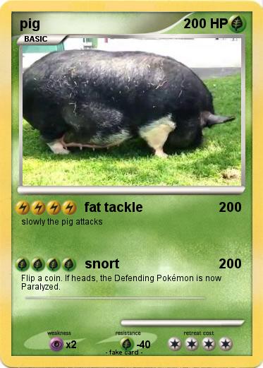 Pokemon pig
