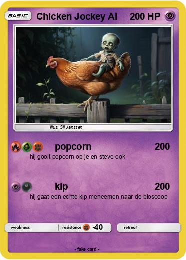 Pokemon Chicken Jockey AI