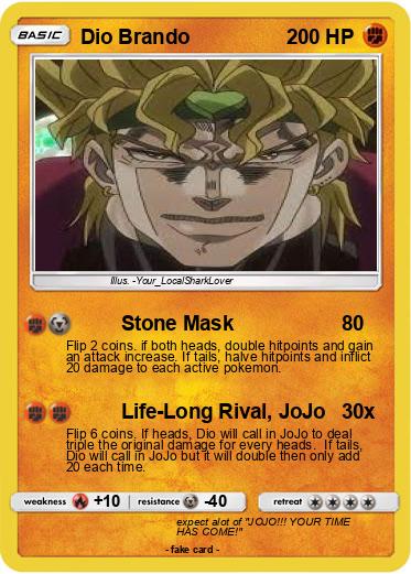 Pokemon Dio Brando