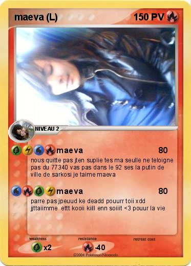 Pokemon maeva (L)