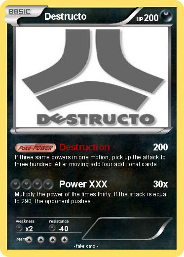 Pokemon Destructo
