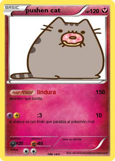 Pokemon pushen cat