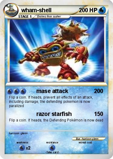Pokemon wham-shell