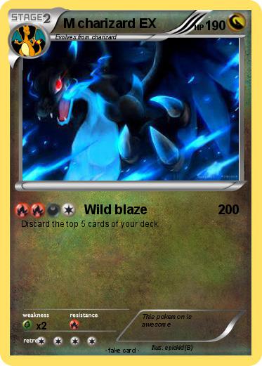 Pokemon M charizard EX