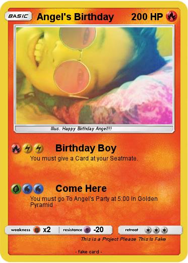 Pokemon Angel's Birthday