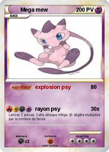 Pokemon Mega mew