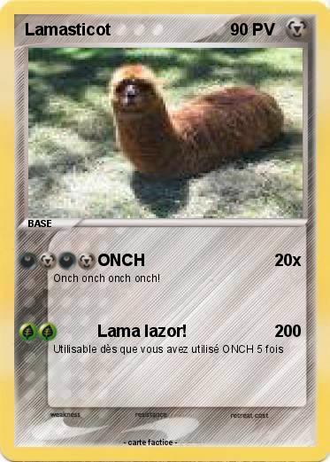 Pokemon Lamasticot