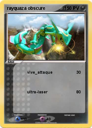 Pokemon rayquaza obscure