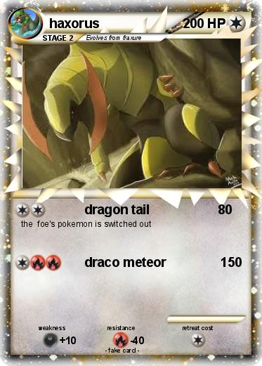 Pokemon haxorus