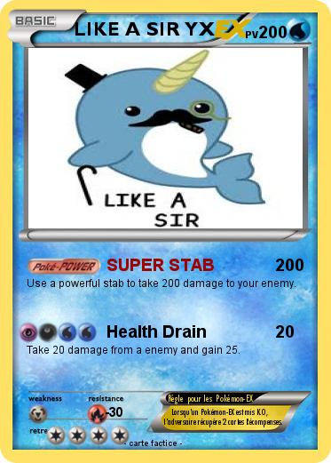 Pokemon LIKE A SIR YX
