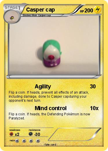 Pokemon Casper cap