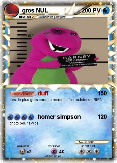 Pokemon gros NUL
