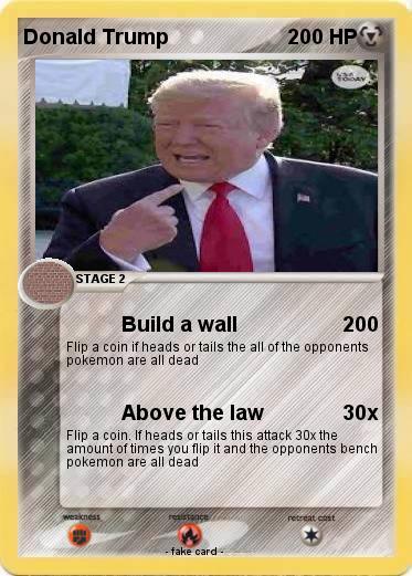 Pokemon Donald Trump