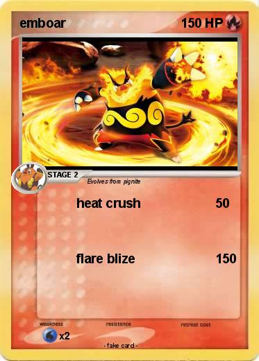 Pokemon emboar