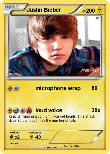 Pokemon Justin Bieber