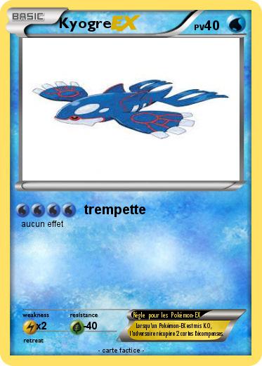 Pokemon Kyogre