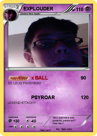 Pokemon EXPLOUDER