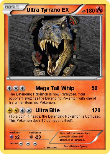 Pokemon Ultra Tyrrano EX