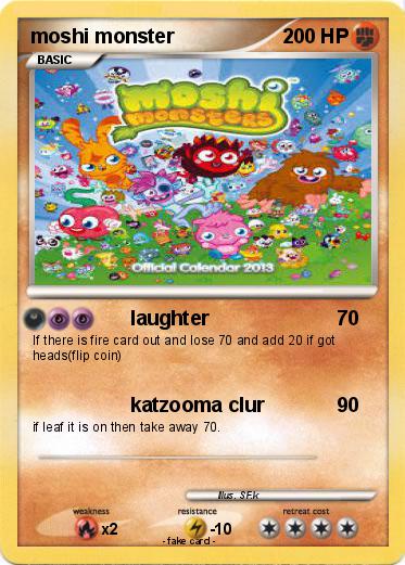 Pokemon moshi monster