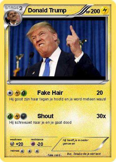 Pokemon Donald Trump