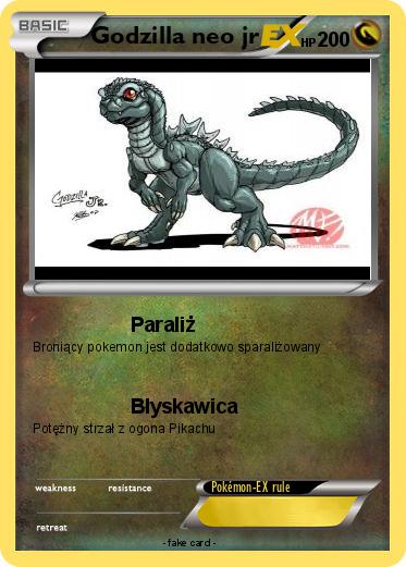 Pokemon Godzilla neo jr