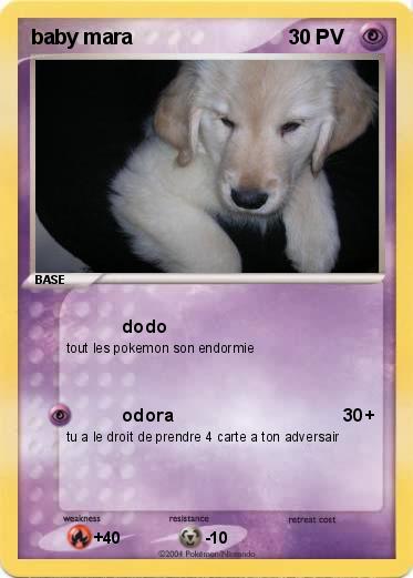 Pokemon baby mara 