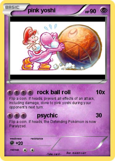Pokemon pink yoshi