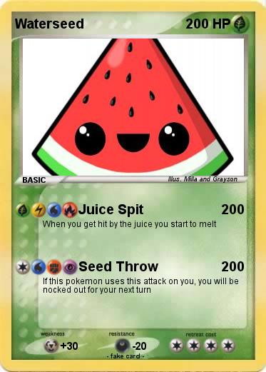 Pokemon Waterseed